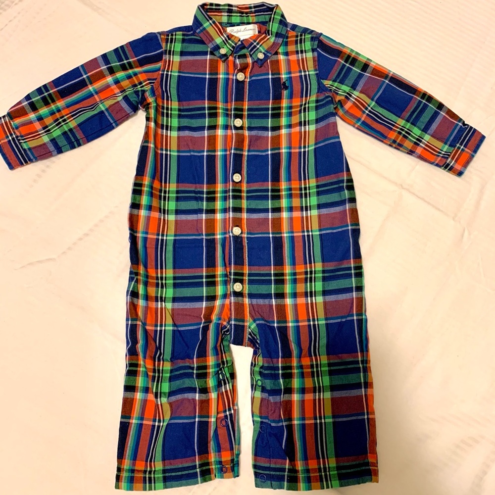 Ralph Lauren Polo Overall (Size 6m)